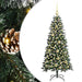 Brad de Crăciun artificial cu 150 LED Verde 55 x 55 x 120 cm - WALTI WALTI