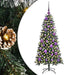 Brad de Crăciun artificial cu 150 LED Verde 55 x 55 x 120 cm - WALTI WALTI