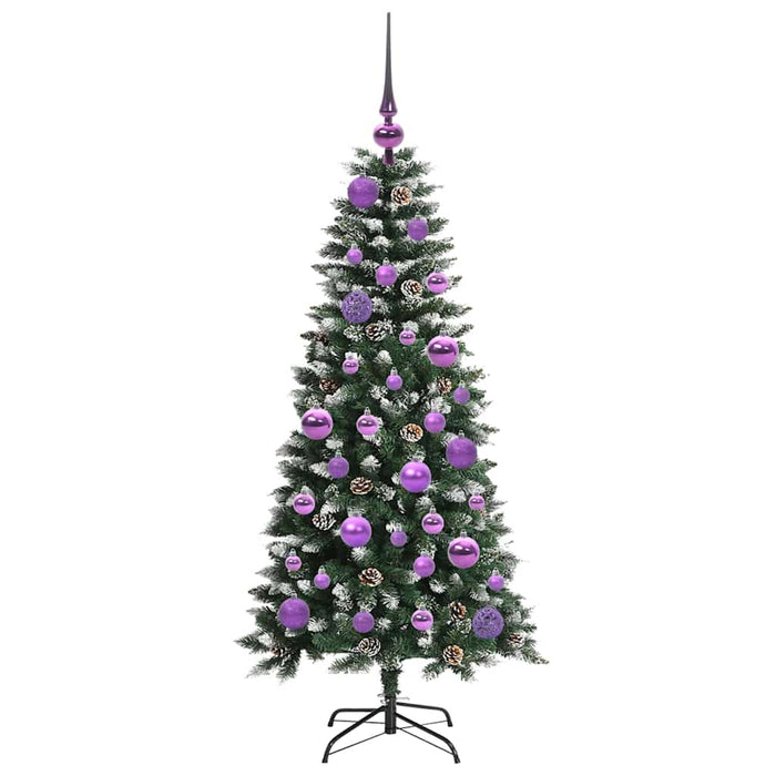 Brad de Crăciun artificial cu 150 LED Verde 55 x 55 x 120 cm - WALTI WALTI