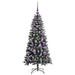 Brad de Crăciun artificial cu 150 LED Verde 55 x 55 x 120 cm - WALTI WALTI