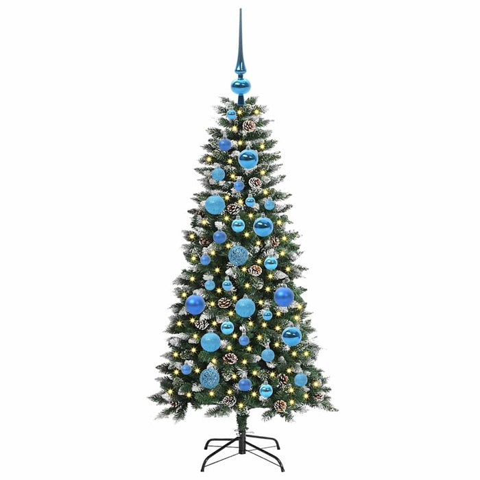 Brad de Crăciun artificial cu 150 LED Verde 50 x 50 x 120 cm - WALTI WALTI