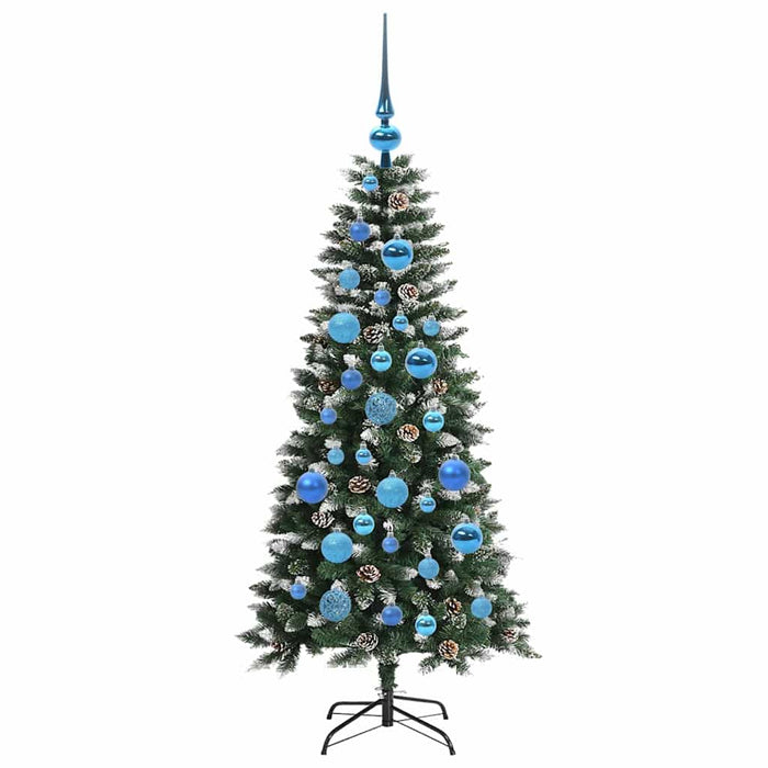 Brad de Crăciun artificial cu 150 LED Verde 50 x 50 x 120 cm - WALTI WALTI