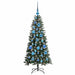 Brad de Crăciun artificial cu 150 LED Verde 50 x 50 x 120 cm - WALTI WALTI
