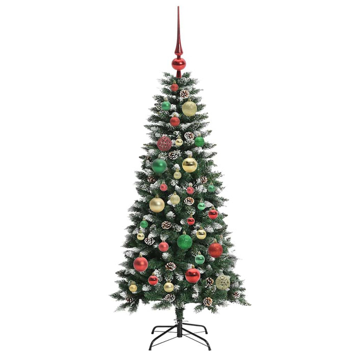 Brad de Crăciun artificial cu 150 LED Verde 55 x 55 x 120 cm - WALTI WALTI
