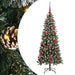 Brad de Crăciun artificial cu 150 LED Verde 66 x 66 x 150 cm - WALTI WALTI