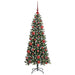 Brad de Crăciun artificial cu 150 LED Verde 66 x 66 x 150 cm - WALTI WALTI