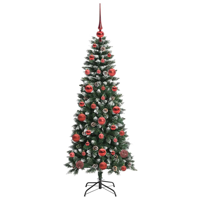Brad de Crăciun artificial cu 150 LED Verde 66 x 66 x 150 cm - WALTI WALTI