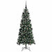 Brad de Crăciun artificial cu 150 LED Verde 66 x 66 x 150 cm - WALTI WALTI