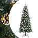 Brad de Crăciun artificial cu 150 LED Verde 66 x 66 x 150 cm - WALTI WALTI
