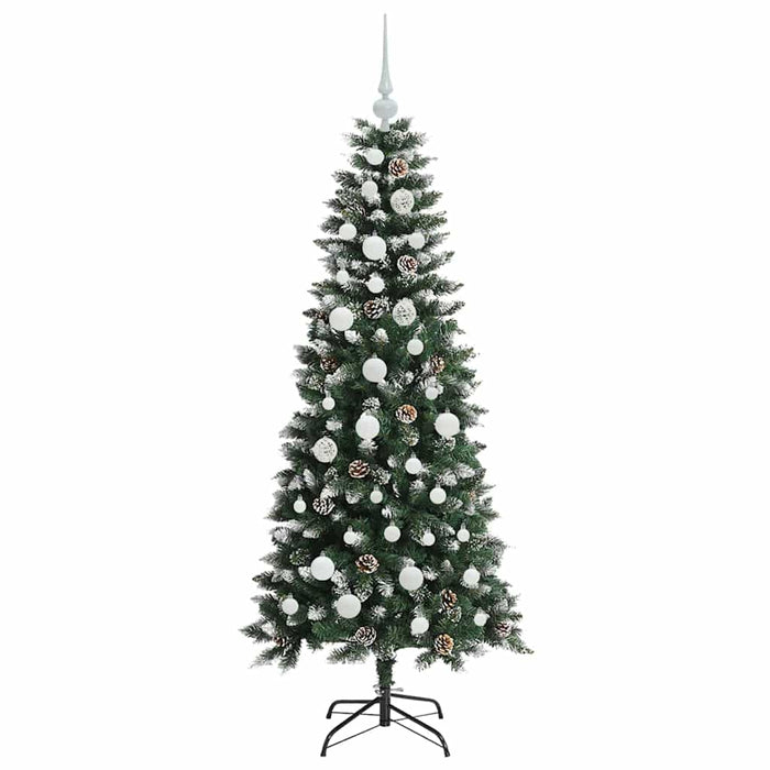 Brad de Crăciun artificial cu 150 LED Verde 66 x 66 x 150 cm - WALTI WALTI