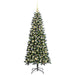 Brad de Crăciun artificial cu 150 LED Verde 66 x 66 x 150 cm - WALTI WALTI