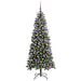 Brad de Crăciun artificial cu 150 LED Verde 66 x 66 x 150 cm - WALTI WALTI