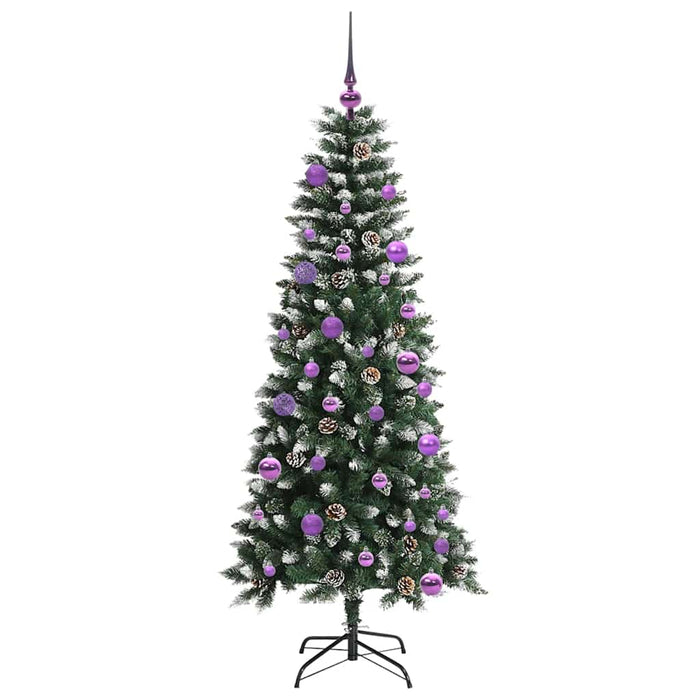 Brad de Crăciun artificial cu 150 LED Verde 66 x 66 x 150 cm - WALTI WALTI