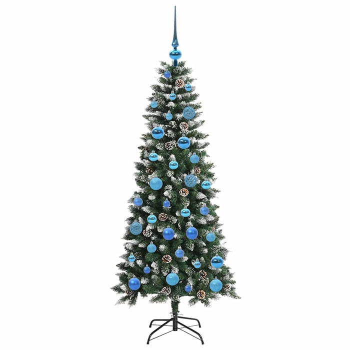 Brad de Crăciun artificial cu 150 LED Verde 66 x 66 x 150 cm - WALTI WALTI