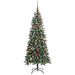 Brad de Crăciun artificial cu 150 LED Verde 66 x 66 x 150 cm - WALTI WALTI
