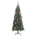 Brad de Crăciun artificial cu 150 LED Verde 66 x 66 x 150 cm - WALTI WALTI