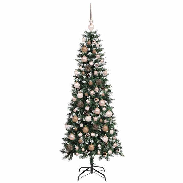 Brad de Crăciun artificial Verde 180 cm PVC, plastic și oțel WALTI