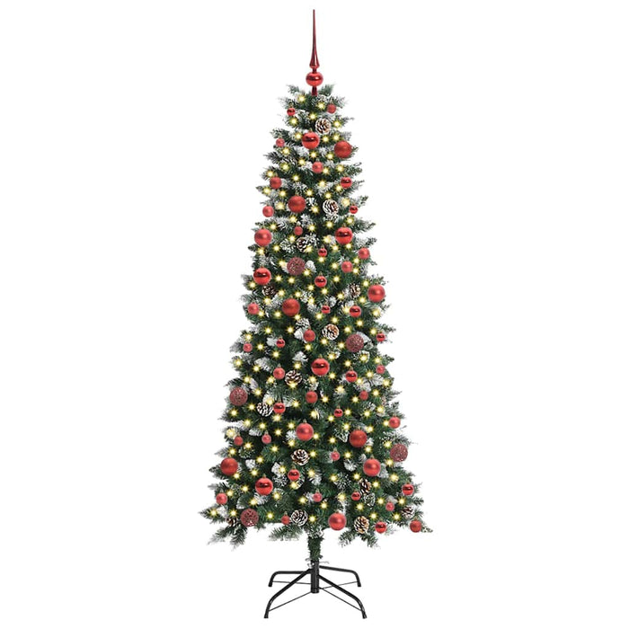 Brad de Crăciun artificial cu 300 LED Verde 76 x 76 x 180 cm - WALTI WALTI