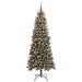 Brad de Crăciun artificial cu 300 LED Verde 76 x 76 x 180 cm - WALTI WALTI