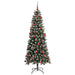 Brad de Crăciun artificial cu 300 LED Verde 76 x 76 x 180 cm - WALTI WALTI