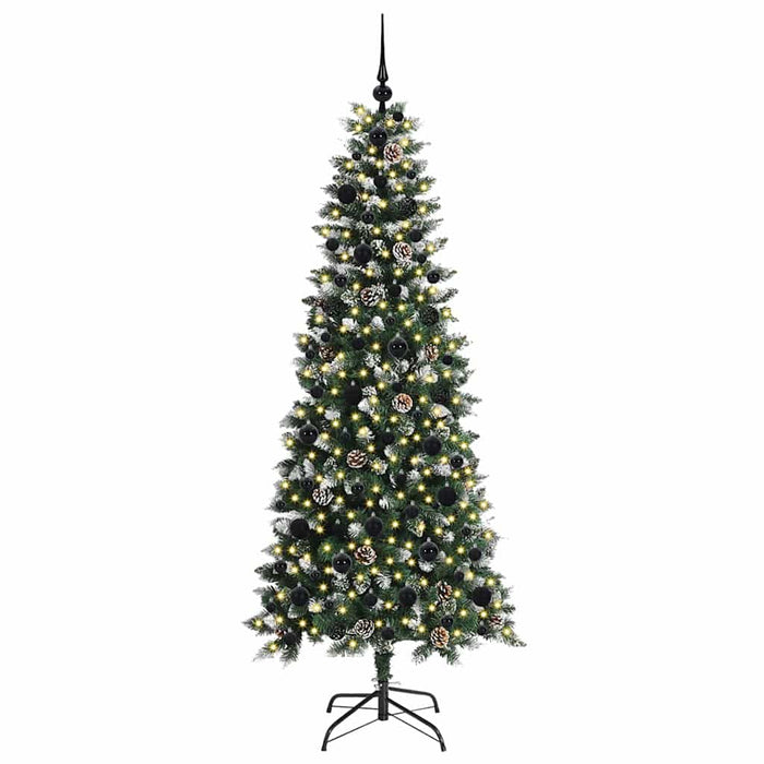 Brad de Crăciun artificial cu 300 LED Verde 76 x 76 x 180 cm - WALTI WALTI