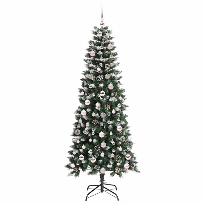 Brad de Crăciun artificial cu 300 LED Verde 76 x 76 x 180 cm - WALTI WALTI