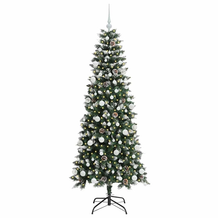 Brad de Crăciun artificial cu 300 LED Verde 76 x 76 x 180 cm - WALTI WALTI
