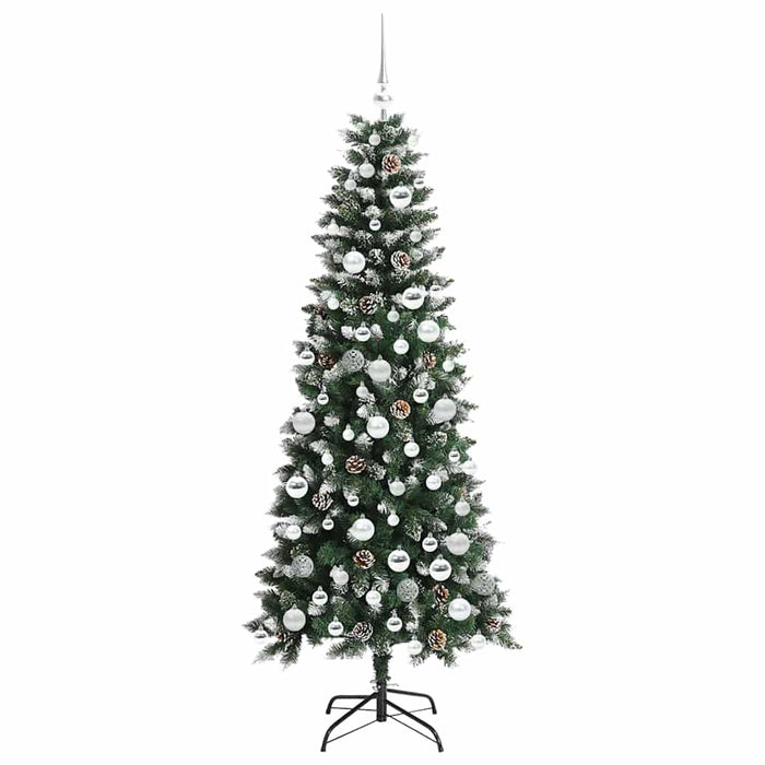 Brad de Crăciun artificial cu 300 LED Verde 76 x 76 x 180 cm - WALTI WALTI
