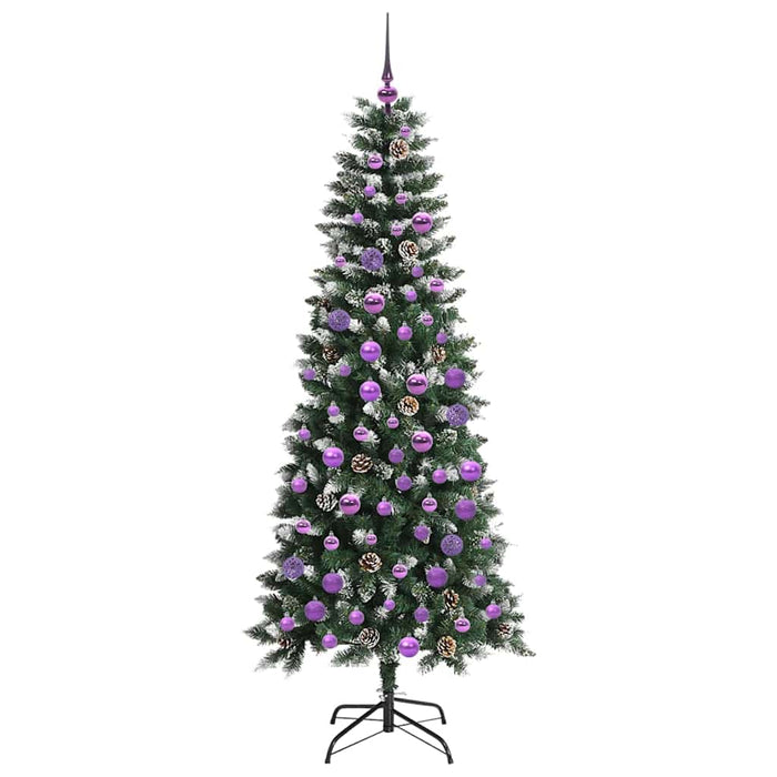 Brad de Crăciun artificial cu 300 LED Verde 76 x 76 x 180 cm - WALTI WALTI