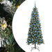 Brad de Crăciun artificial cu 300 LED Verde 76 x 76 x 180 cm - WALTI WALTI