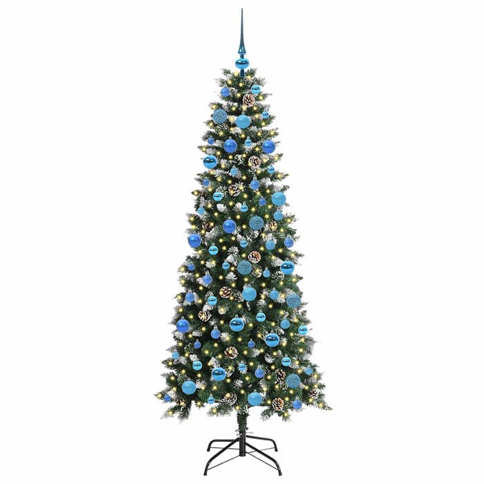 Brad de Crăciun artificial cu 300 LED Verde 76 x 76 x 180 cm - WALTI WALTI