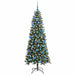 Brad de Crăciun artificial cu 300 LED Verde 76 x 76 x 180 cm - WALTI WALTI