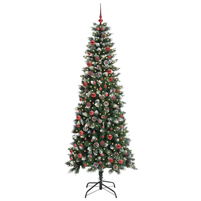 Brad de Crăciun artificial cu 300 LED Verde 86 x 86 x 210 cm - WALTI WALTI
