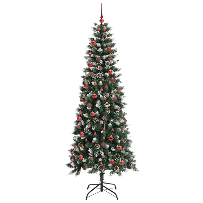 Brad de Crăciun artificial cu 300 LED Verde 86 x 86 x 210 cm - WALTI WALTI