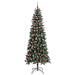 Brad de Crăciun artificial cu 300 LED Verde 86 x 86 x 210 cm - WALTI WALTI