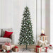 Brad de Crăciun artificial cu 300 LED Verde 86 x 86 x 210 cm - WALTI WALTI