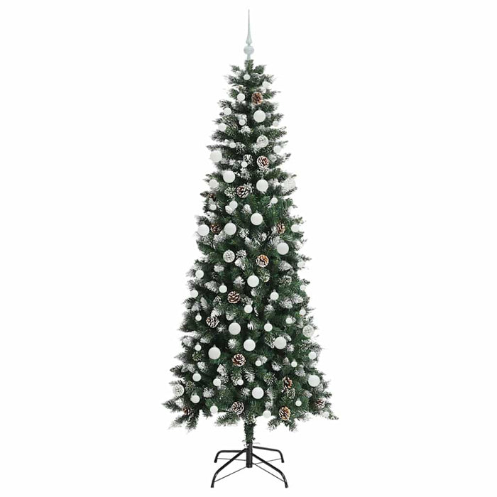 Brad de Crăciun artificial cu 300 LED Verde 86 x 86 x 210 cm - WALTI WALTI