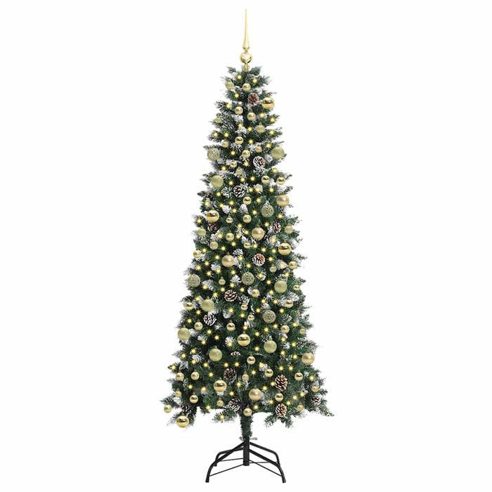 Brad de Crăciun artificial Verde 210 cm PVC, plastic și oțel WALTI