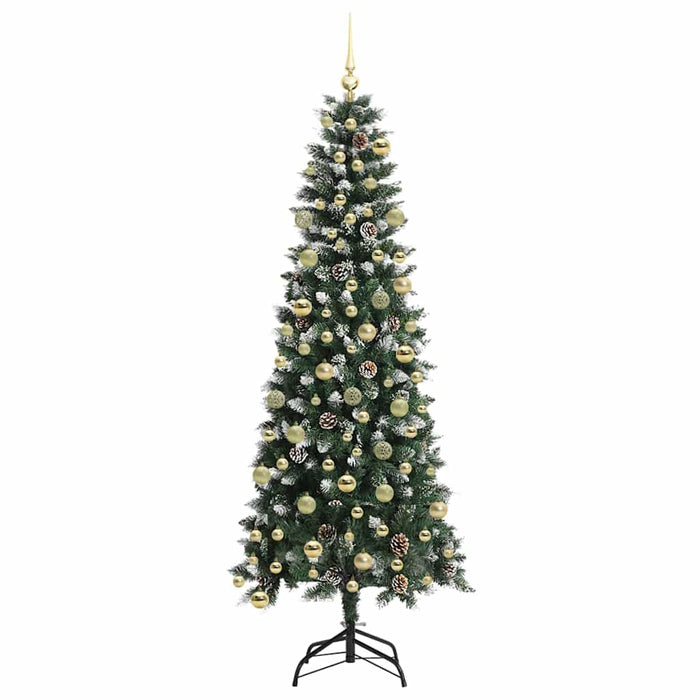 Brad de Crăciun artificial Verde 210 cm PVC, plastic și oțel WALTI