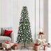 Brad de Crăciun artificial cu 300 LED Verde 86 x 86 x 210 cm - WALTI WALTI