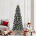 Brad de Crăciun artificial cu 300 LED Verde 86 x 86 x 210 cm - WALTI WALTI