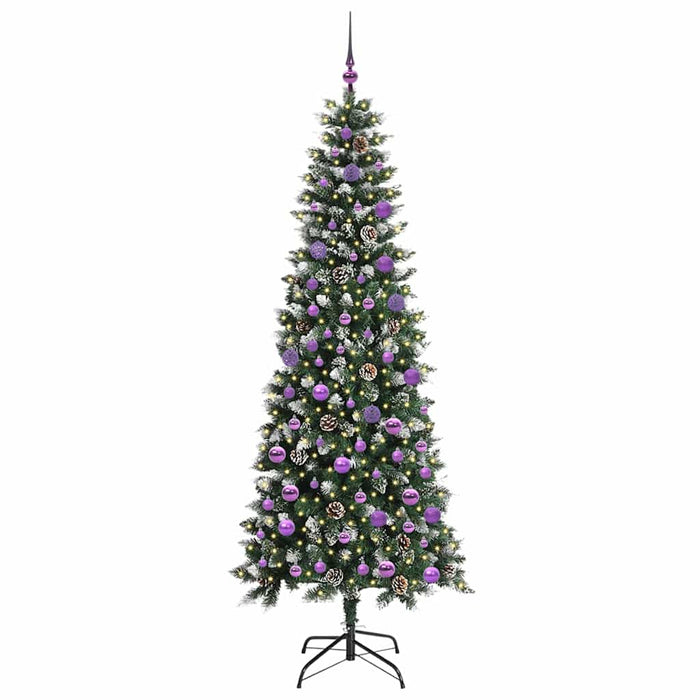 Brad de Crăciun artificial cu 300 LED Verde 86 x 86 x 210 cm - WALTI WALTI