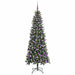 Brad de Crăciun artificial cu 300 LED Verde 86 x 86 x 210 cm - WALTI WALTI