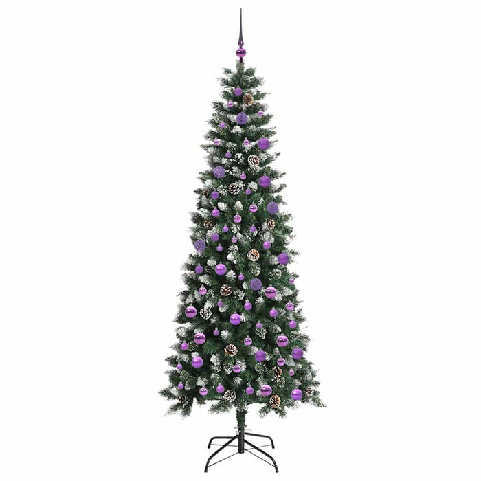 Brad de Crăciun artificial cu 300 LED Verde 86 x 86 x 210 cm - WALTI WALTI