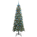 Brad de Crăciun artificial cu 300 LED Verde 86 x 86 x 210 cm - WALTI WALTI