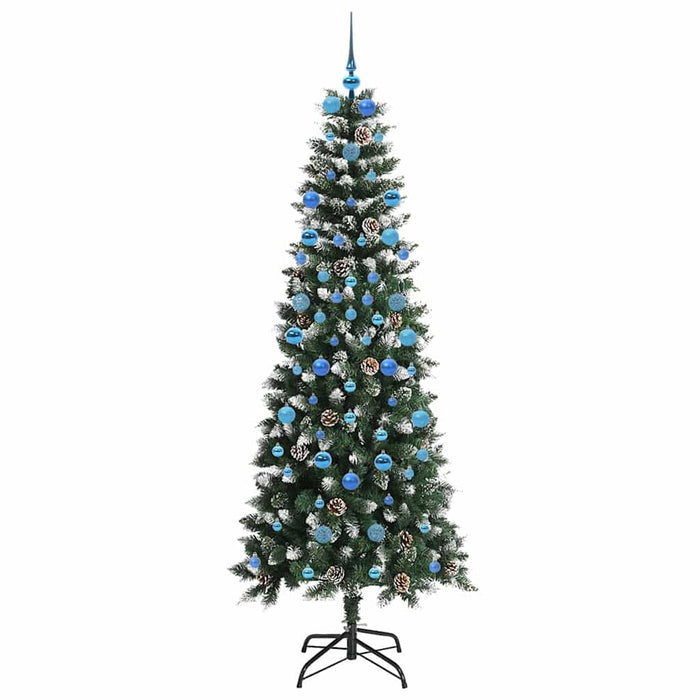 Brad de Crăciun artificial cu 300 LED Verde 86 x 86 x 210 cm - WALTI WALTI