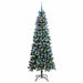 Brad de Crăciun artificial cu 300 LED Verde 86 x 86 x 210 cm - WALTI WALTI