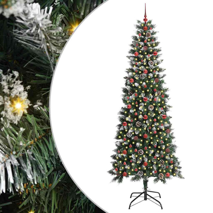 Brad de Crăciun artificial Verde 240 cm PVC, plastic și oțel WALTI