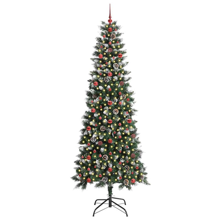 Brad de Crăciun artificial Verde 240 cm PVC, plastic și oțel WALTI