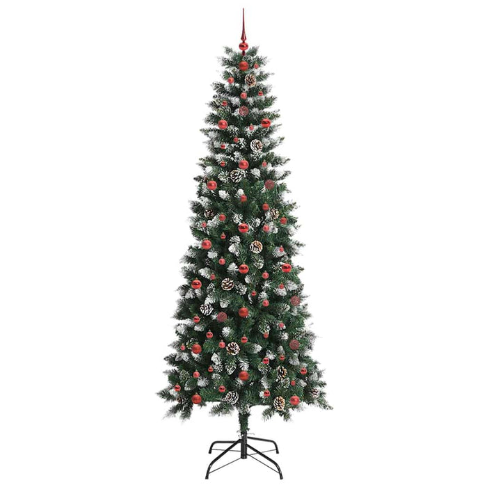 Brad de Crăciun artificial Verde 240 cm PVC, plastic și oțel WALTI